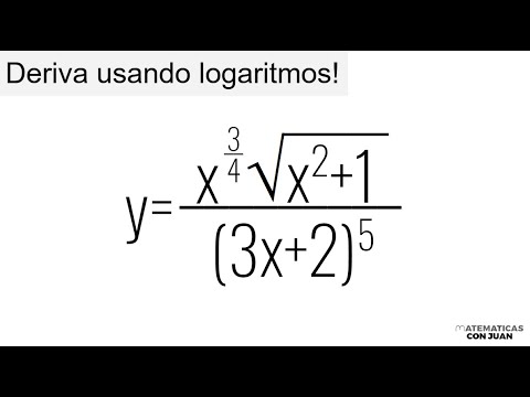 DERIVACIÓN USANDO LOGARITMOS. Derivación Logaritmica