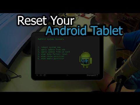 How To Reset Your Android Tablet