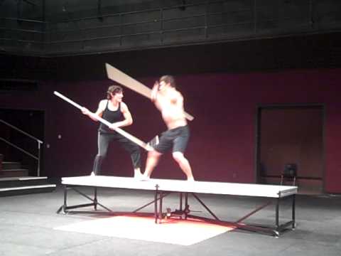Quater-Staff Fight (Robin Hood vs. Little John)