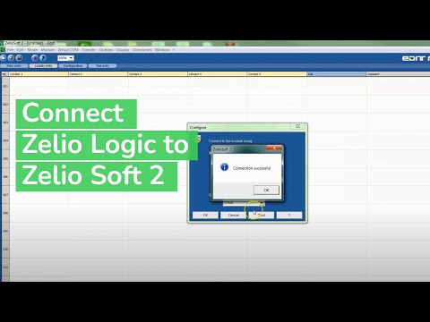 Video FAQ – Cómo conectar el Relé Zelio Logic al Zelio Soft 2