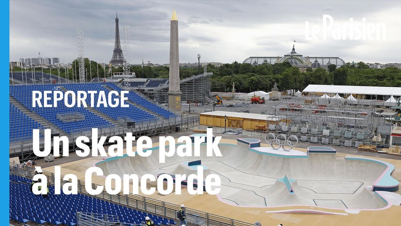 JO Paris 2024  la Concorde sest transformee en immense stade avec vue