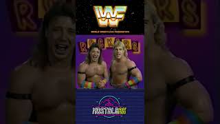 New Year message from The Rockers #wwe #80swrestling #wwf