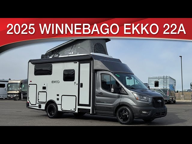 Preview image of 2025 Winnebago EKKO 22A With Pop Top Tent youtube video