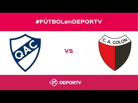 #FUTBOLenDEPORTV - Quilmes 0 - 1 Colón - Fecha 20 - Partido completo