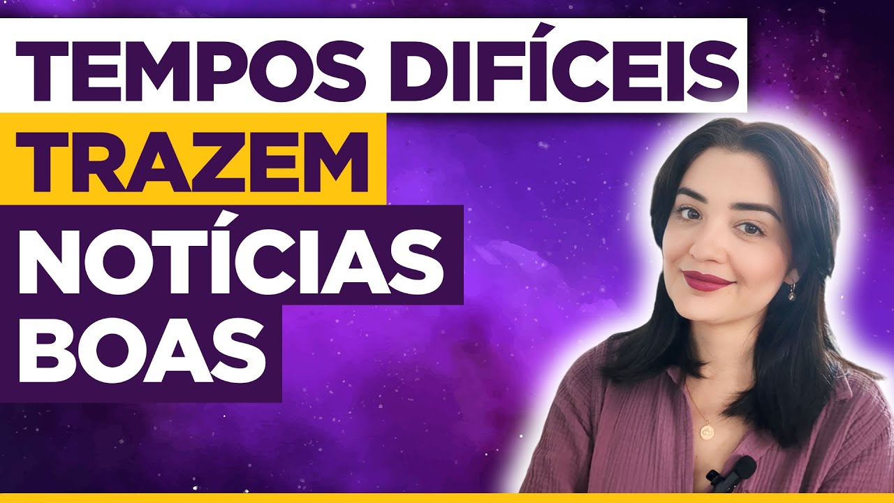 Tempos difíceis trazem notícias boas