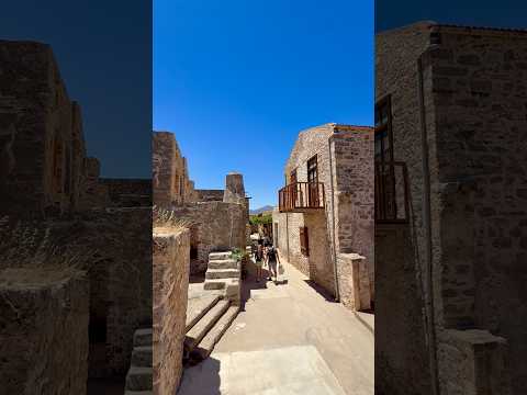 Inside Spinalonga: a town where history, resilience & survival still echo #crete #greece #history
