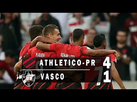 ATHLÉTICO-PR 4 × 1 VASCO - MELHORES MOMENTOS - BRASILEIRO SÉRIE A | 28/04/19