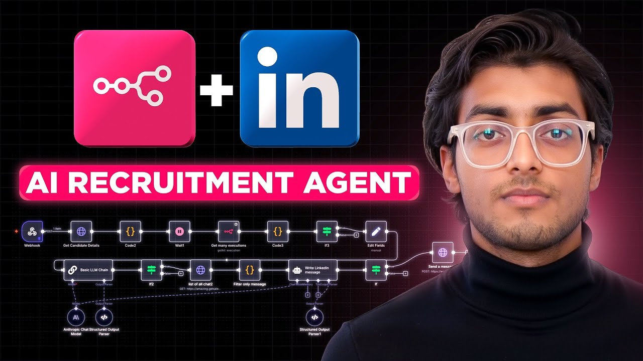 I Built an AI Recruitment Agent (n8n + LinkedIn Sales Navigator + GetSales)