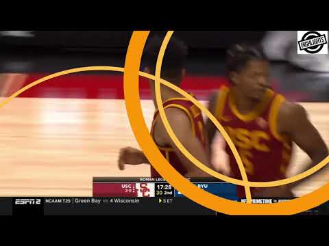 USC VS BYU Highlights Daily October 2020 College Basketball