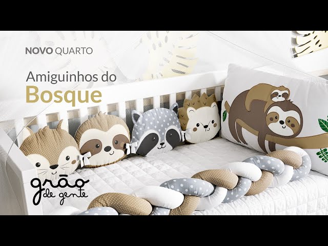 QUARTO DE BEBÊ AMIGUINHOS DO BOSQUE | GRÃO DE GENTE