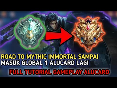 Road To Mythic Immortal Push Top Global Alucard & Full Gameplay Alucard!!!|Yukey Alucard