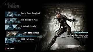 Batman Arkham Knight Catwoman DLC Catwoman's Revenge 100% Walkthrough Xbox Series X