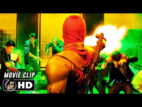 Deadpool Vs Gangsters Fight Scene | DEADPOOL 2 (2018) Ryan Reynolds, Movie CLIP HD