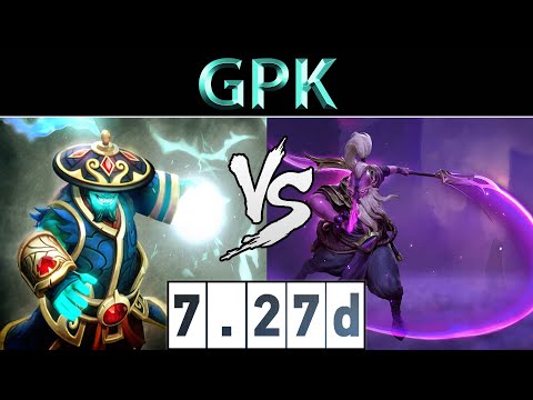 gpk [Storm Spirit] vs [Void Spirit] ► EU Ranked ► Dota 2 7.27d