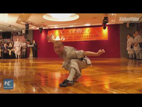 Shaolin monks display stunning Kung Fu in Australia