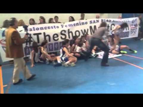 BF San Blas cadete celebra la clasificación para la final f