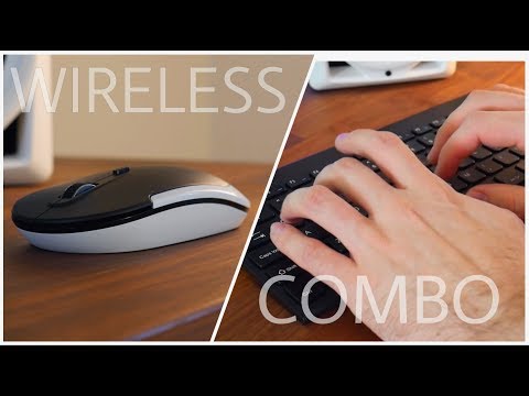 Ultra slim wireless keyboard/mouse combo