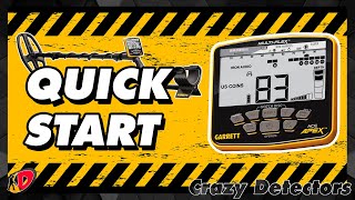 Garrett ACE Apex Detektor [Tutorial Quick Start - Schritt für Schritt] Metalldet