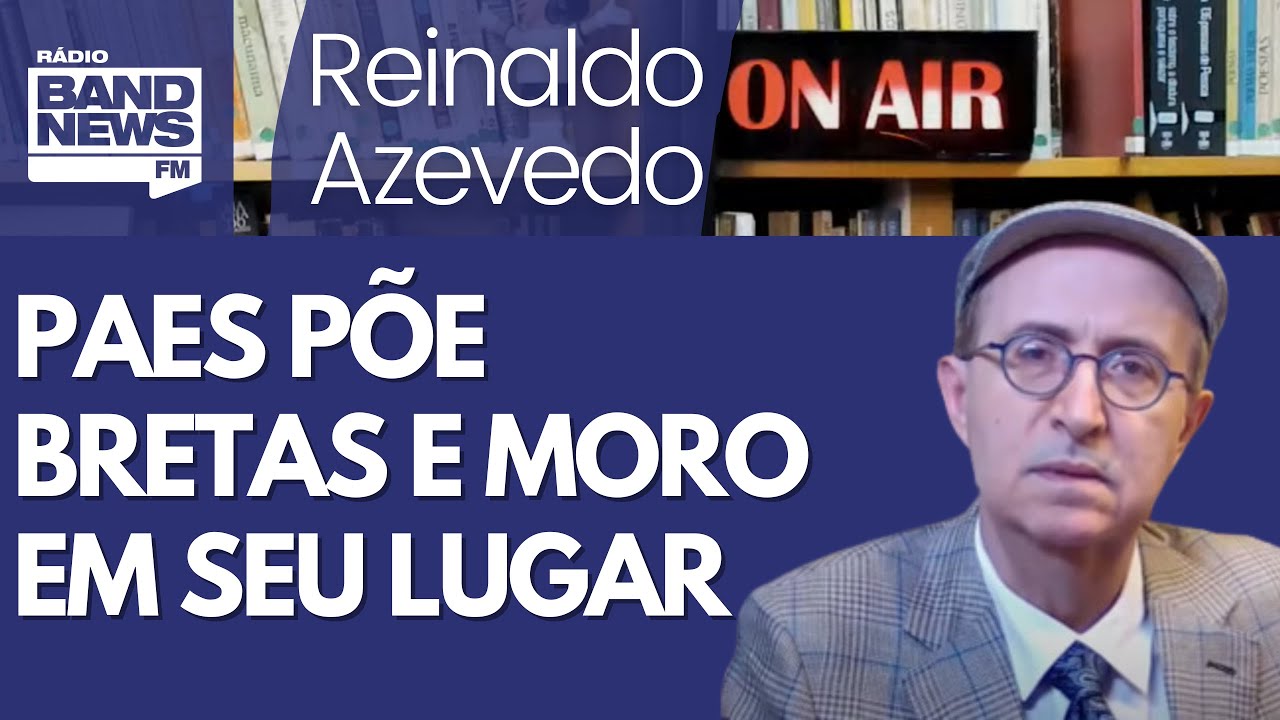 Reinaldo – Paes dá uma carraspana exemplar nos desqualificados Bretas e Moro