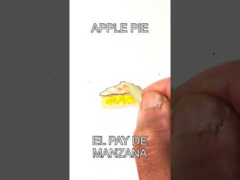 Learn Spanish! ¡Aprenda Inglés! APPLE PIE : EL PAY DE MANZANA