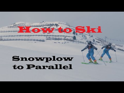 The Basics of Skiing (from Snowplow to Parallel)