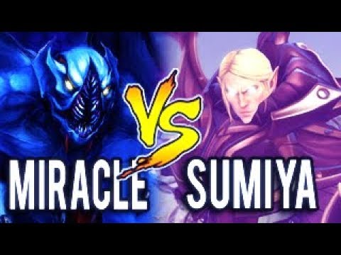 Miracle Vs SumiYa - How To Counter Genius Invoker Dota 2