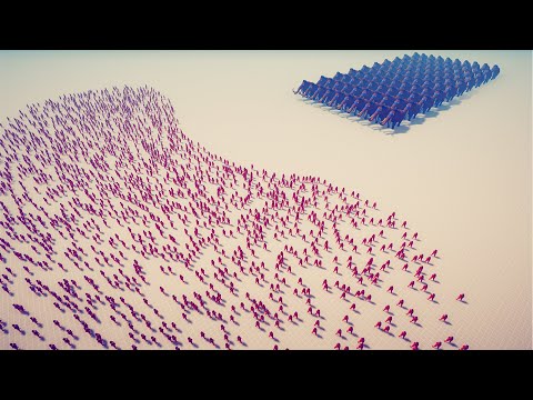 2000x HALFLINGS vs 100x MAMMOTH - Totally Accurate Battle Simulator | TABS