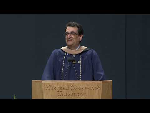 WGU 2023 Seattle Master's Commencement - Grad Speaker David Cinderella
