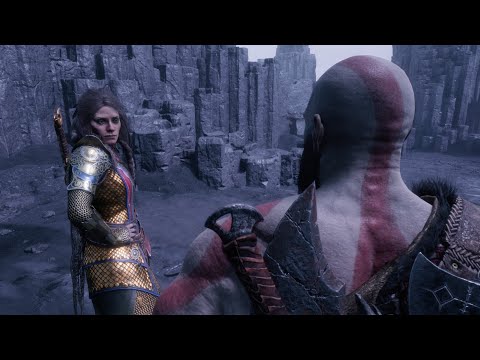You Can't Convince Me That Kratos And Freya Aren't Flirting