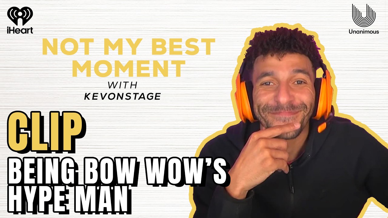 Being Bow Wow's hype man | Not My Best Moment with KevOnStage