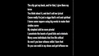 Kendrick Lamar (feat. GLC) - Poe Mans Dream (His Vice) (Lyrics on Screen)