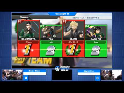 Onslaught 88 Doubles - Winner's Finals: GH|Xion/FP|Chavo vs Light/Don