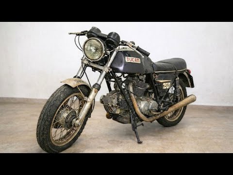 Sitting for 10 years: 1972 Ducati 750 GT