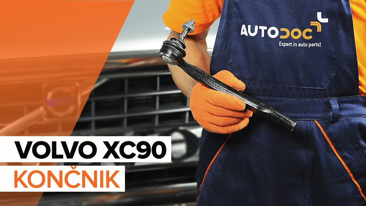 Kako zamenjati avtodel volanski končnik na avtu Volvo XC90 1 – vodnik menjave