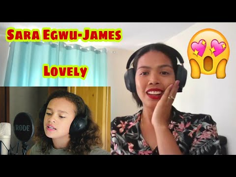 Its MyrnaG REACTS TO Sara Egwu-James (11 lat) - Lovely (cover) [Studio Bemola]
