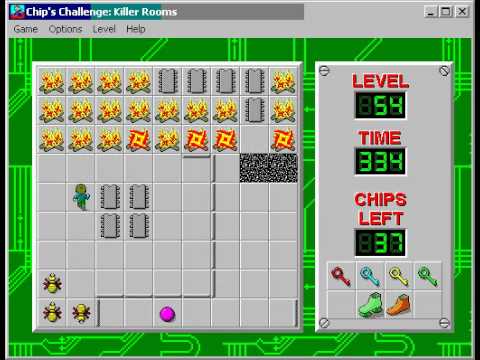 CCLP2 level 54 solution - 302 seconds