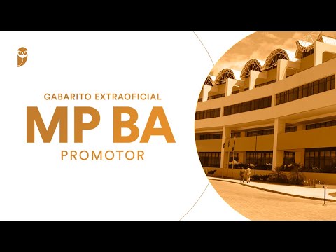 Gabarito Extraoficial MP BA (Promotor)