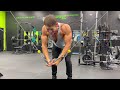 Peak Week Push Depletion Workout
