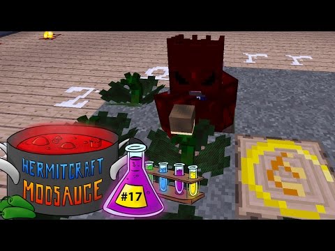 Hermitcraft Modsauce - 17 - Teaching witchery with xBCrafted - Modded Minecraft
