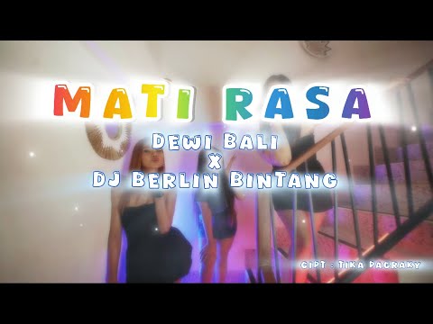 LIRIK MATI RASA - DEWI BALI X DJ BERLIN BINTANG ( Official Lyric Video )