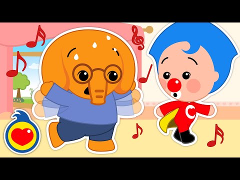 😓 El Elefante No Sabe Bailar 💃   Canciones Infantiles 👯   Plim Plim