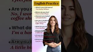 Learn English FAST with Simple Daily Conversations A1–A2 – Talk About Yourself