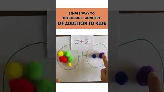 Teach Addition to Preschool kids #preschoollearning #preschoolactivities #preschoolmath #preschooler