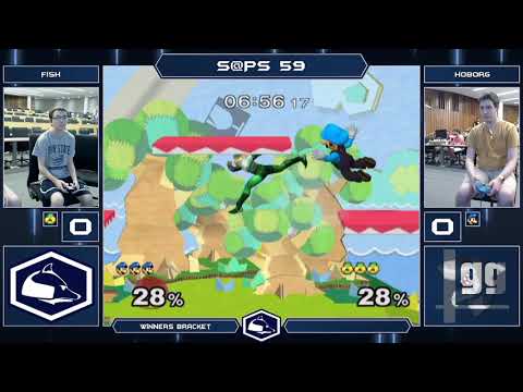 S@PS 59 Melee Singles - Fish (Sheik) vs Hoborg (Luigi) - Winners Bracket
