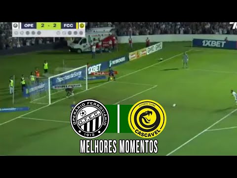 OPERÁRIO 1 (5) X (6) 0 CASCAVEL - DECISÃO NOS PENALTIS - SEMIFINAL CAMPEONATO PARANAENSE 2023