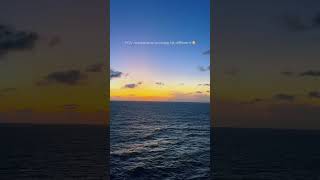 Just taking it all in 🥹 #shorts #shortsfeed #sunset #cruise #shiplife #travel #2025