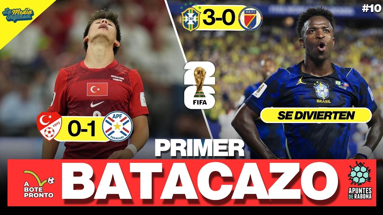 TURQUÍA SE DESPIDE DEL MUNDIAL Y BRASIL SE DIVIERTE | RABONA INGLESA #10 CON @ApuntesdeRabona