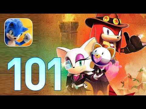 Sonic Forces: Gameplay Walkthrough Part 101 - Treasure Rivals! (iOS, Android)