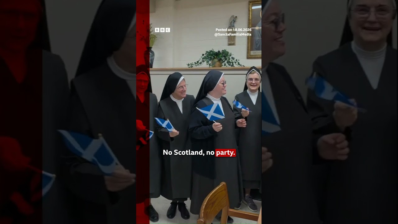 Scottish football fan shelters at US convent during World Cup tournament