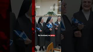 Scottish football fan shelters at US convent during World Cup tournament